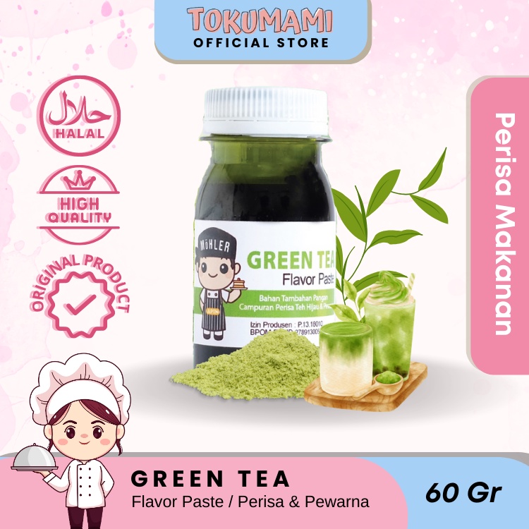 

Tokumami - Flavor Paste / Pasta Perisa Mohler Green Tea 60 Gram