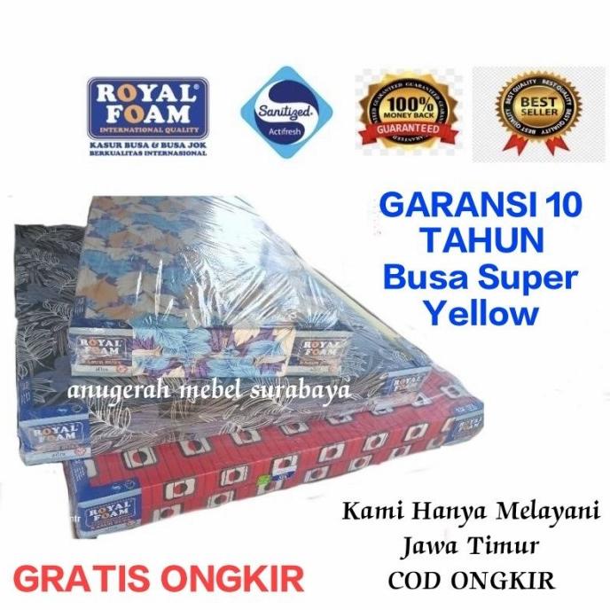Kasur Busa Royal Foam Platinum Tebal 14 Garansi 10 Tahun [JAWA TIMUR]