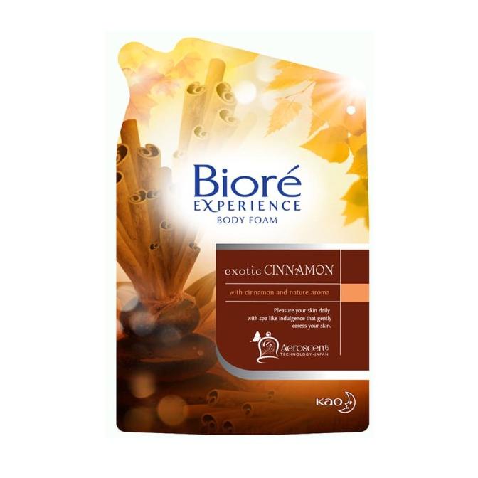 Terbaru Biore Experience Sabun Cair Exotic Cinnamon Refill 425ml Twin Pack Murah