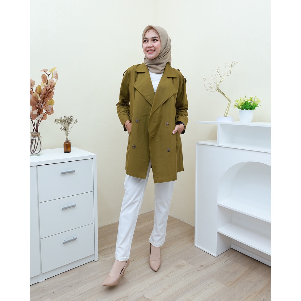 KARIN Blazer - Pakaiana Wanita Terbaru by Hijab Mamah icis