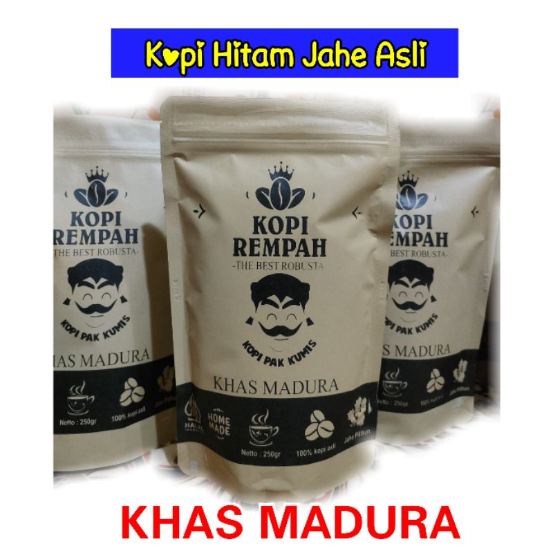 

Kopi Hitam Jahe Asli MADURA | Robusta