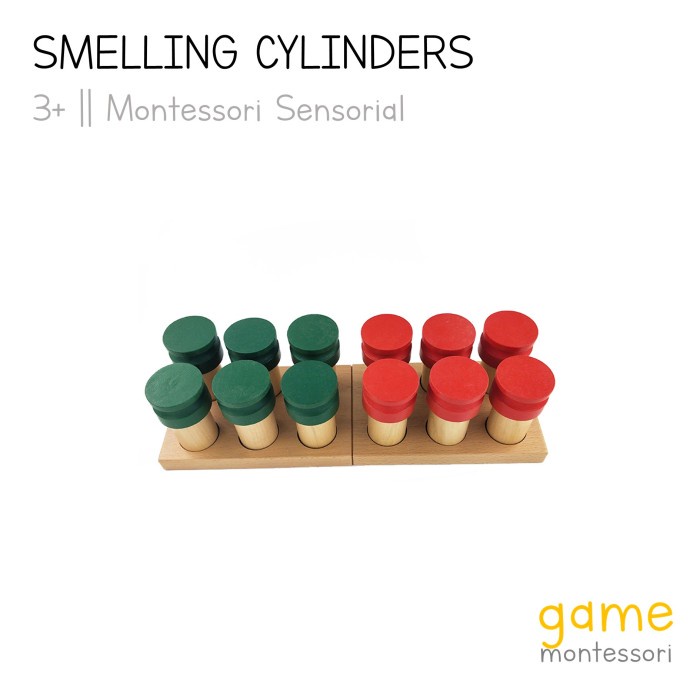 MONTESSORI SMELLING CYLINDERS