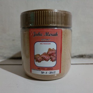 

Serbuk Jamu Jahe Merah Instan Obat Asam urat Kolestrol Nyeri sendi