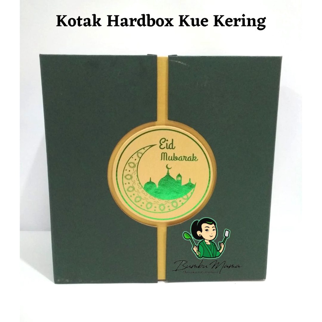 Box Kue Kering 4 Toples 250gr Lebaran/Kotak Hardbox Kue Kering