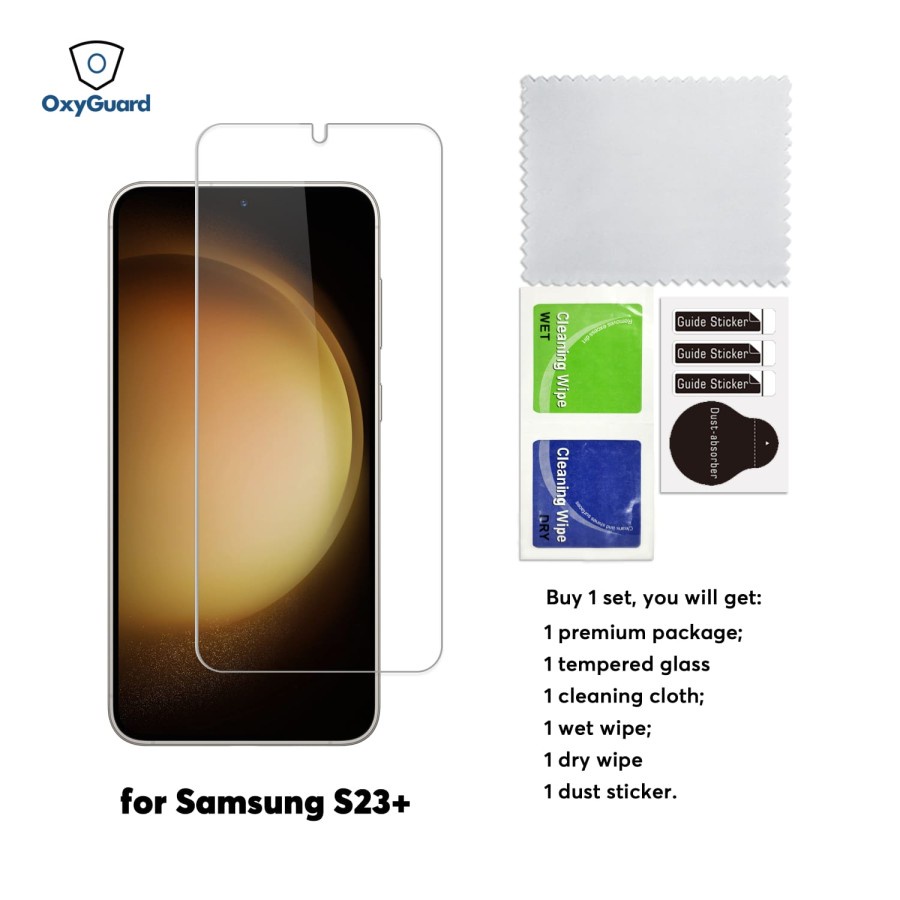 Oxyguard Tempered Glass Samsung Galaxy S23 Plus Tempered Glass S23