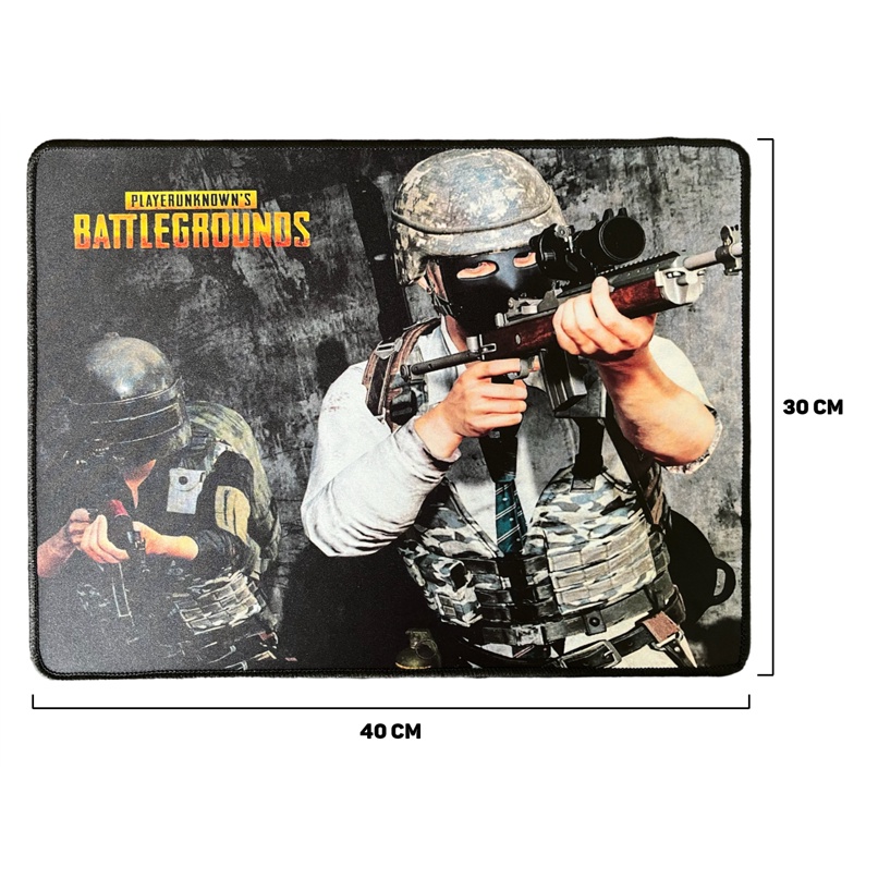 Mousepad Gaming Motif Anti Slip G-5 40x30cm Jahit Pinggir