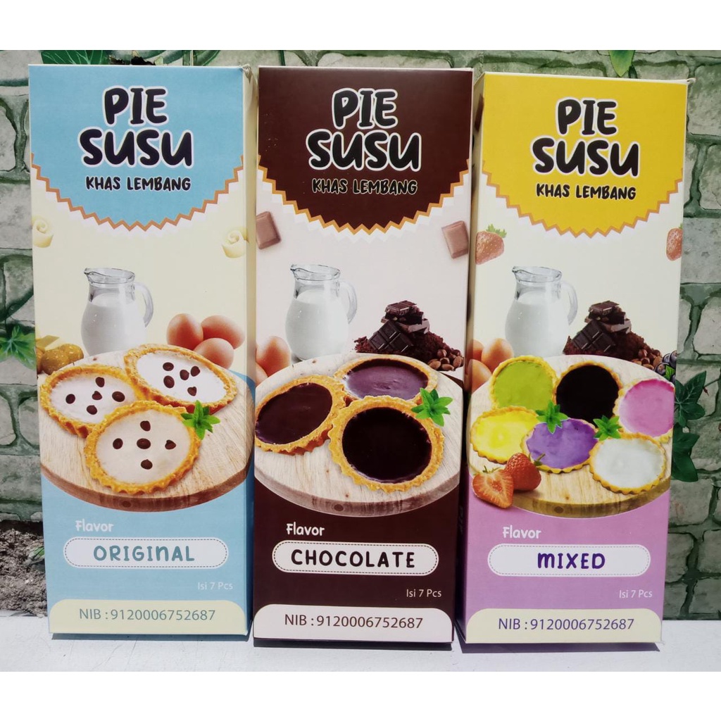 

Pie Susu Khas Lembang [ Isi 7 ]