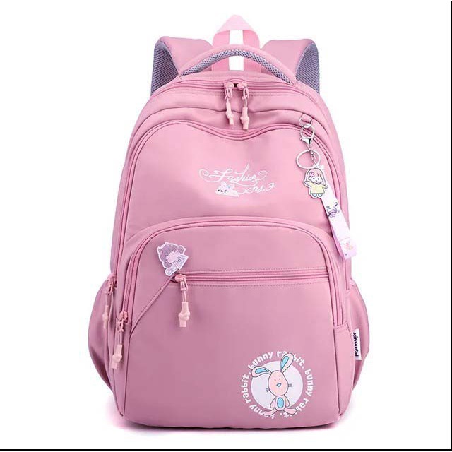 TAS RANSEL BACKPACK SEKOLAH ANAK UNISEX SD SMP SMA LKS PAKET RABBIT BUNNY