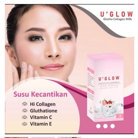 

U'GLOW Glutha Collagen UGLOW Susu Pemutih 1 box