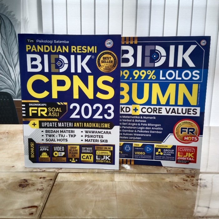 BUKU SOAL CPNS BUKU PANDUAN RESMI BIDIK CPNS 2021 - 2022