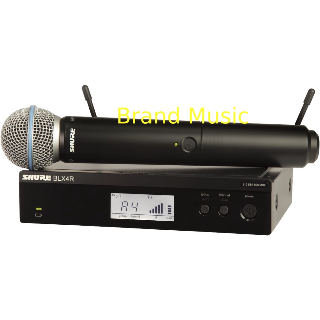 Mic Wireless Shure BLX24R/B58 Shure BLX24R Beta58 / BLX 24R B58 Original