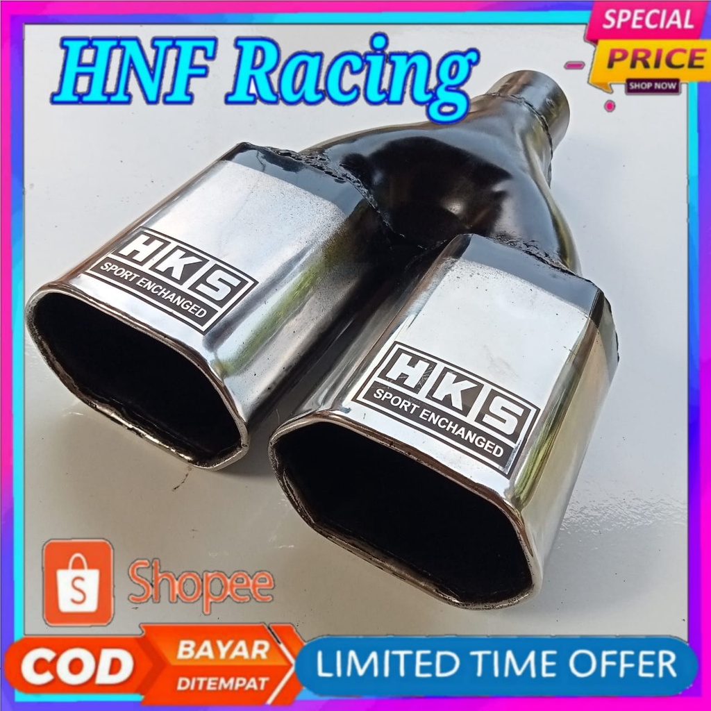 Knalpot suos HKS Cabang Segi6 Mobil Grandmax