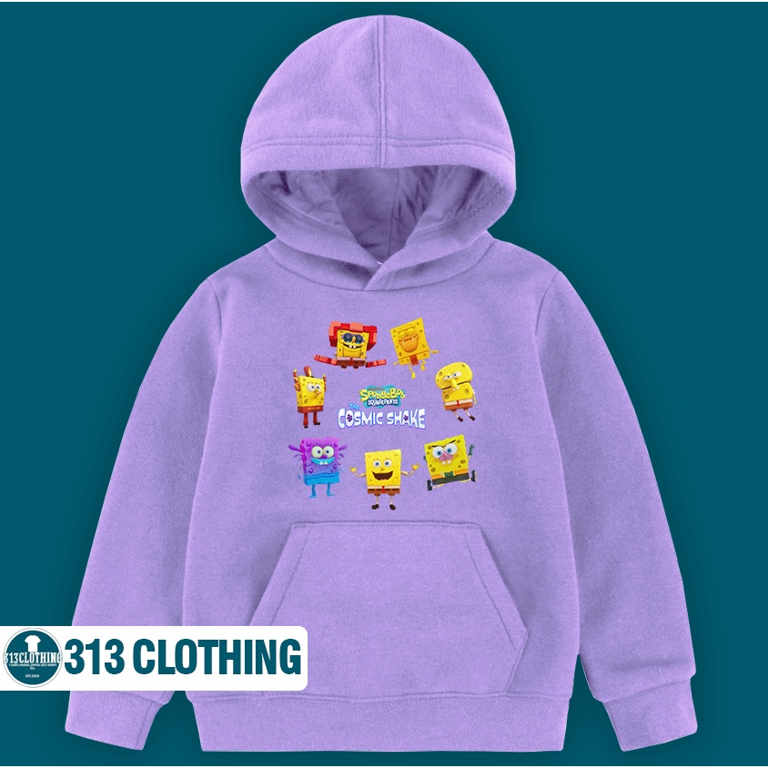 Jaket Hoodie Anak Spongebob The Cosmic Shake Sweater Anak Spongebob Cosmic