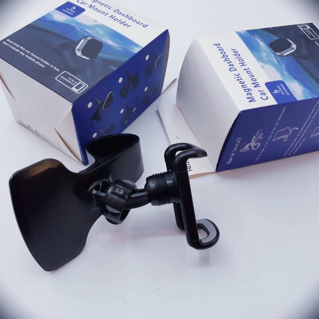 Holder Universal HD22 Dashboard 360 Rotation Car Phone Holder Jepitan Hp Mobil Holder Hp