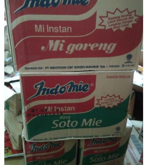 

12.12 SALE Indomie Goreng Kari Soto Ayam Bawang Dus Karton isi 40 pcs !!!