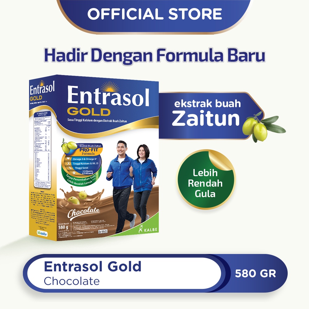 ENTRASOL GOLD CHOCOLATE 580 G
