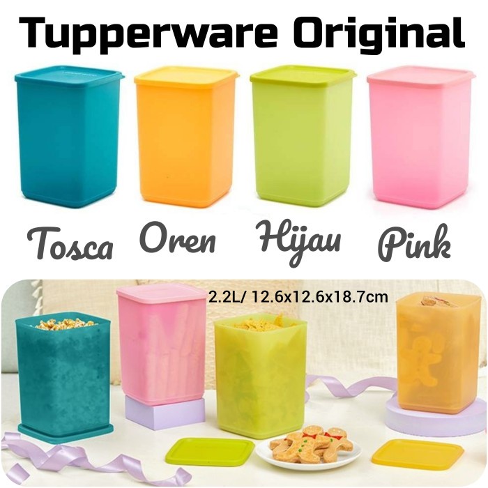 Tupperware Promo Toples Besar Free Wadah Makanan Keripik Kerupuk Murah