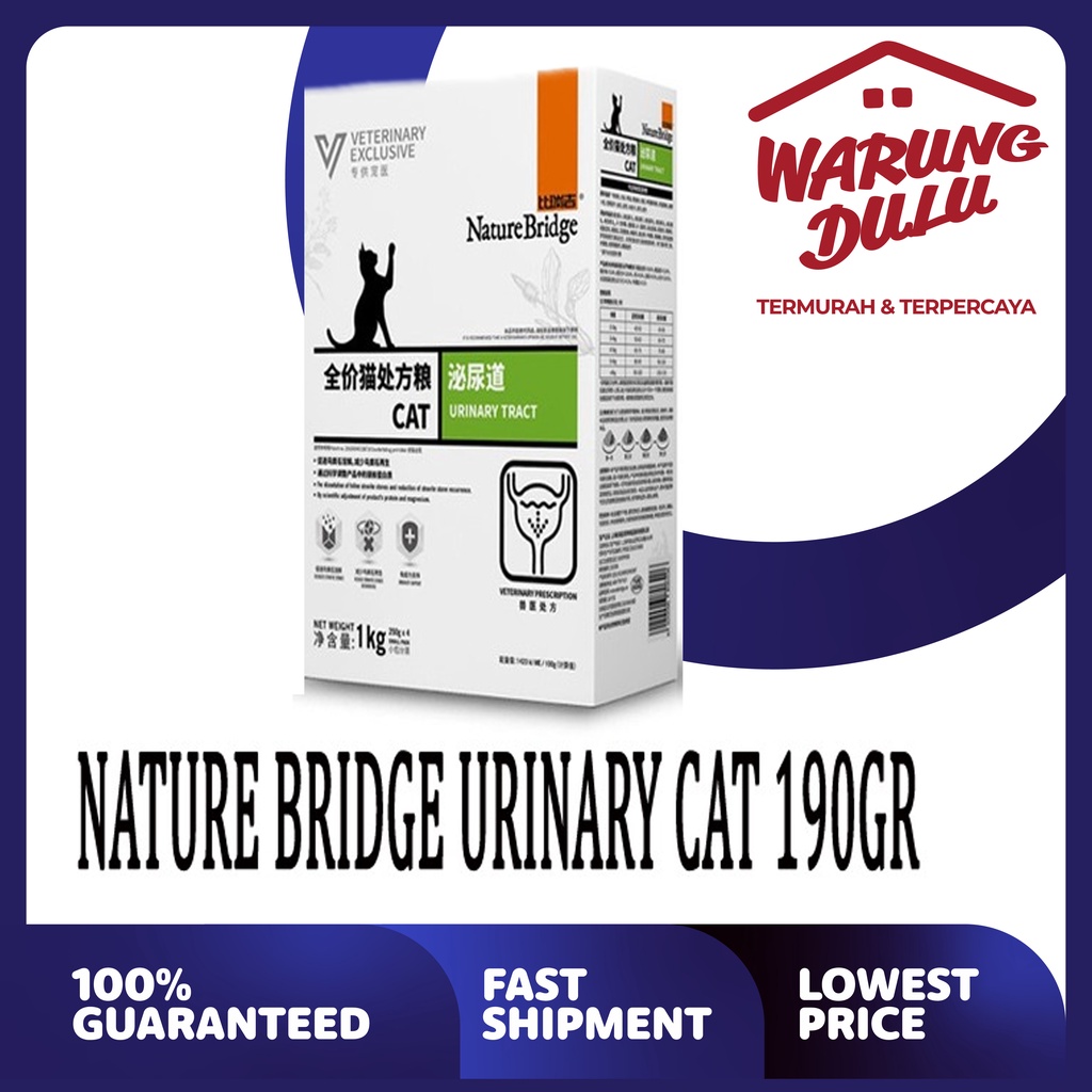 NATURE BRIDGE Fast Recovery &amp; Immune Wet - Cat &amp; Dog 190Gr