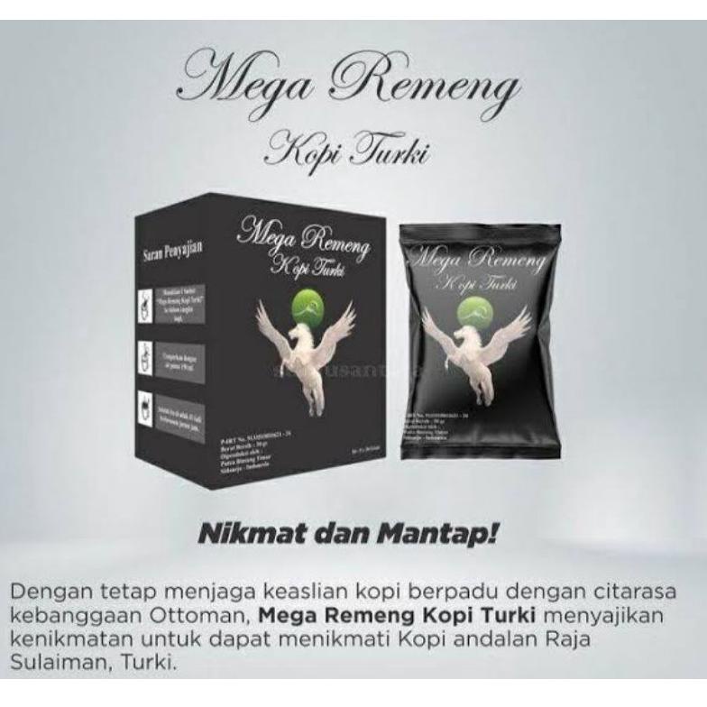 

【F⚡ASH SALE✅】 KOPI TURKI MEGA REMANG 150 ML