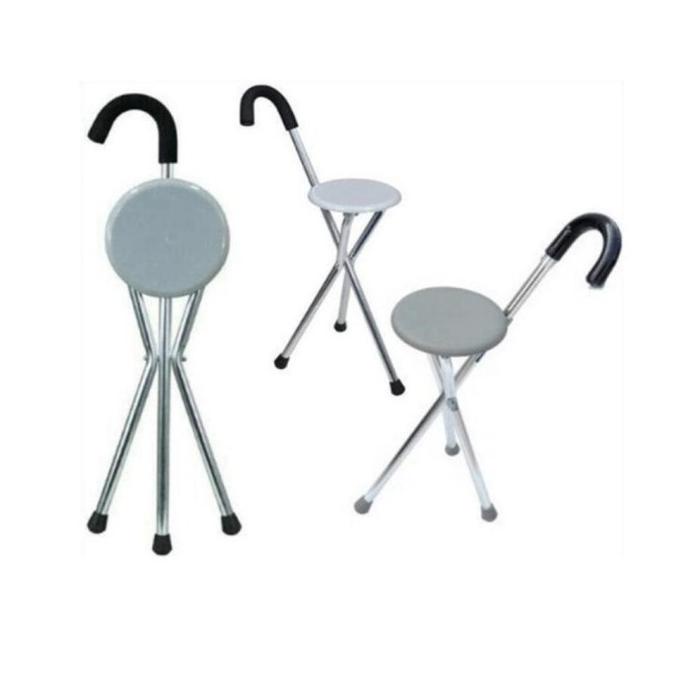 Tongkat Duduk / Tongkat Jalan Dudukan / Tongkat Bantu Jalan / Alat