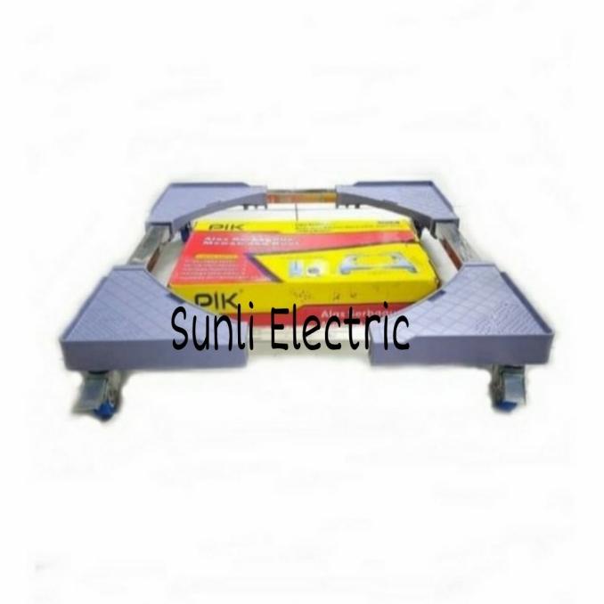 Roda/Alas Kulkas/Mesin Cuci PIK Serbaguna stainless steel