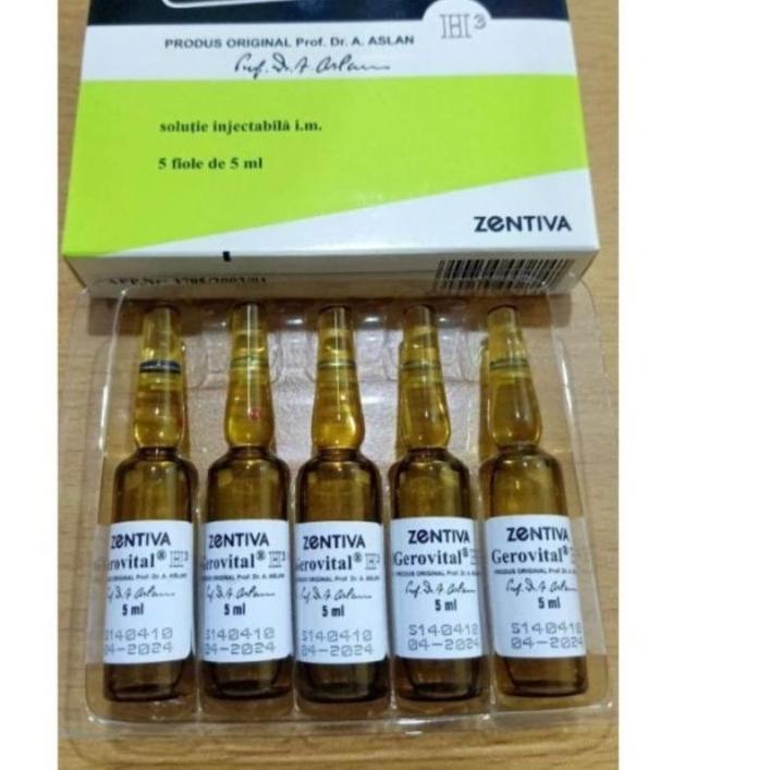 ☟ Gerovital H3 ORI Botol Langsing 2 garis New ♞