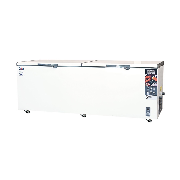 GEA AB-1200-T-X / AB1200TX / AB1200 Chest Freezer 1050 Liter 468 Watt Double Compressor