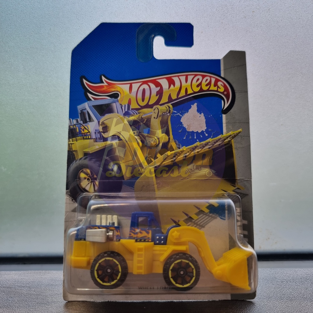 HOTWHEELS WHEELS LOADER BLUE HOT WHEELS MURAH