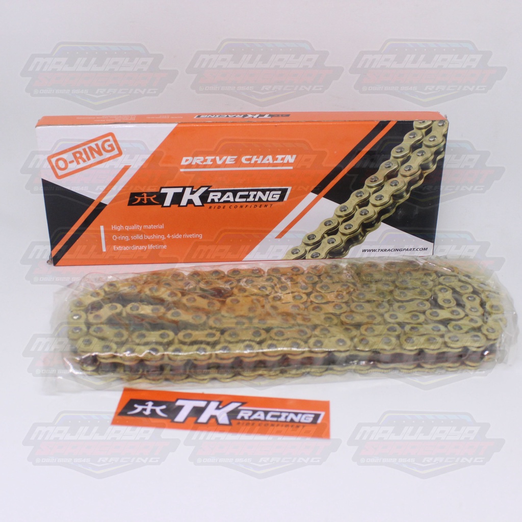 Rantai TK Racing ORING 428 Emas HPO SSS