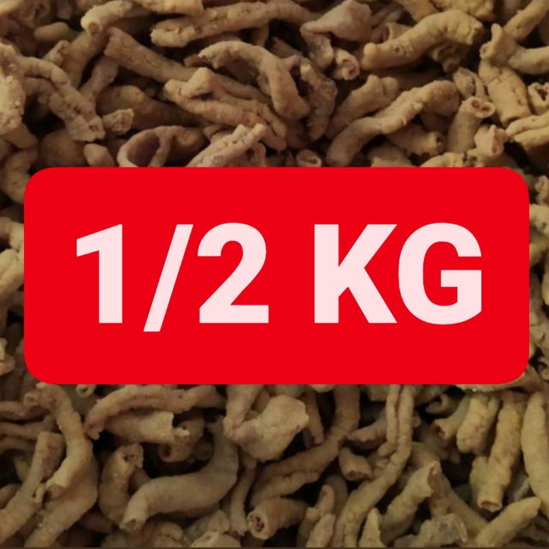 

500 gram keripik usus ayam