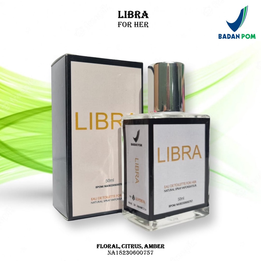 GEN - [BPOM] Parfum Libra 50ml Premium / Parfum Libra 50ml Best Seller / Parfum Wanita Wangi Tahan Lama