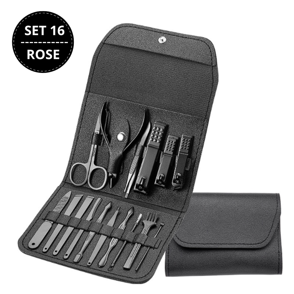 Manicure Set 16 in 1 - Gunting Kuku Set 16 in 1 Perawatan Kuku