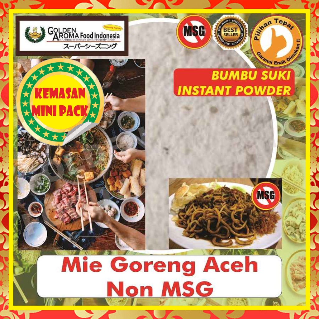 

Bumbu Steamboat Halal Mie Goreng Aceh Non MSG 50Gr Shabu Hotpot Sample Rasa Noodles Tanpa MSG Kecil Instan Suki Sabu Kuah Soup Original Stemboat Steambot Steamboot Sukiyaki Grill Bakar Instant Gafi Murah Enak Terbaik Premium Promo Rekomendasi