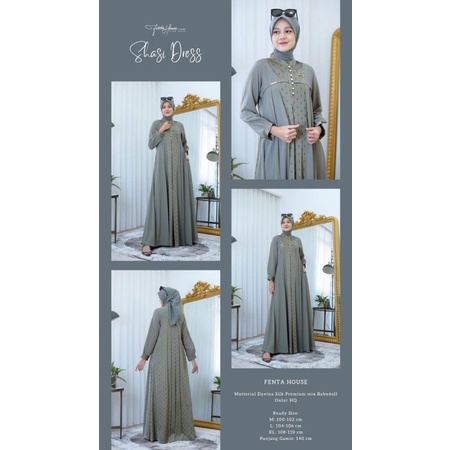 GAMIS SHASI DRESS BY FENTAHOUSE