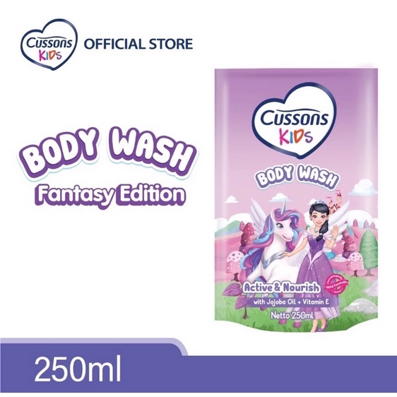 CUSSONS KIDS BODY WASH 250ml (Refil)