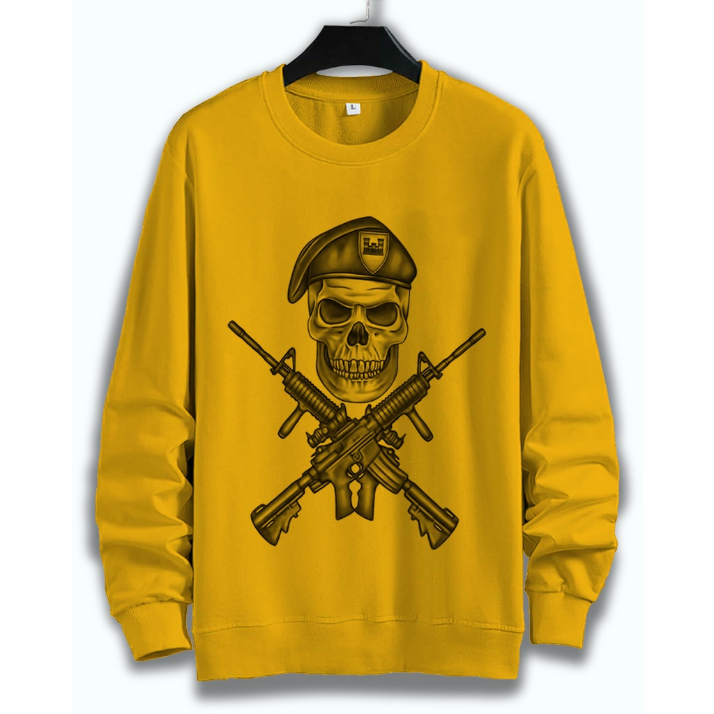 SWEATER UNISEX T.JENDRAL PRIA DAN WANITA SWEATER JUMBO