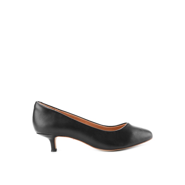 Sepatu Heels Hush Puppies Original Low pump bergaya formal detail smooth finish yang elegan Jinjit P