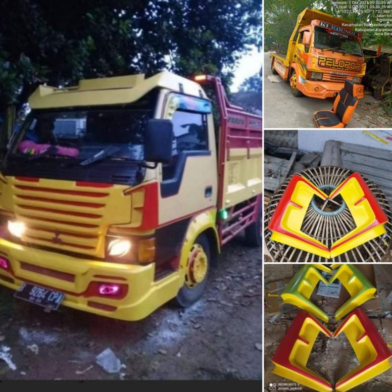 pipi ragasa || modifikasi truk ragasa || 100%pemasangan mudah