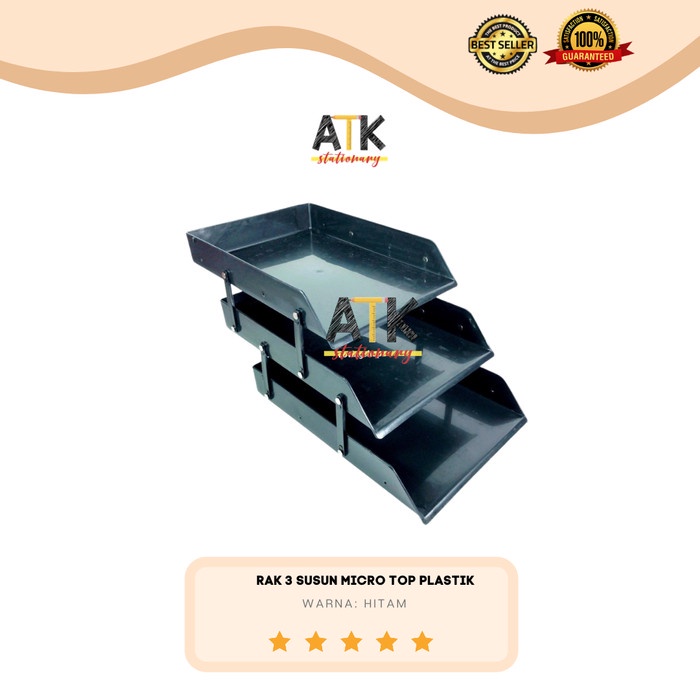 

Elevated Tray/ Rak 3 Susun Micro Top M 603 Atk Star Seller