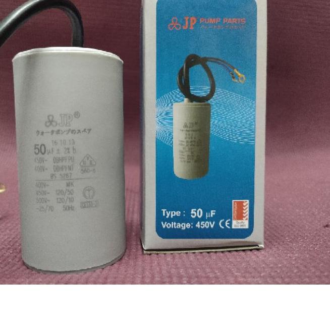 ☜ JP Kapasitor Bulat 50uf 450V Kapasitor Kabel 50uf 450V MURAH ✈