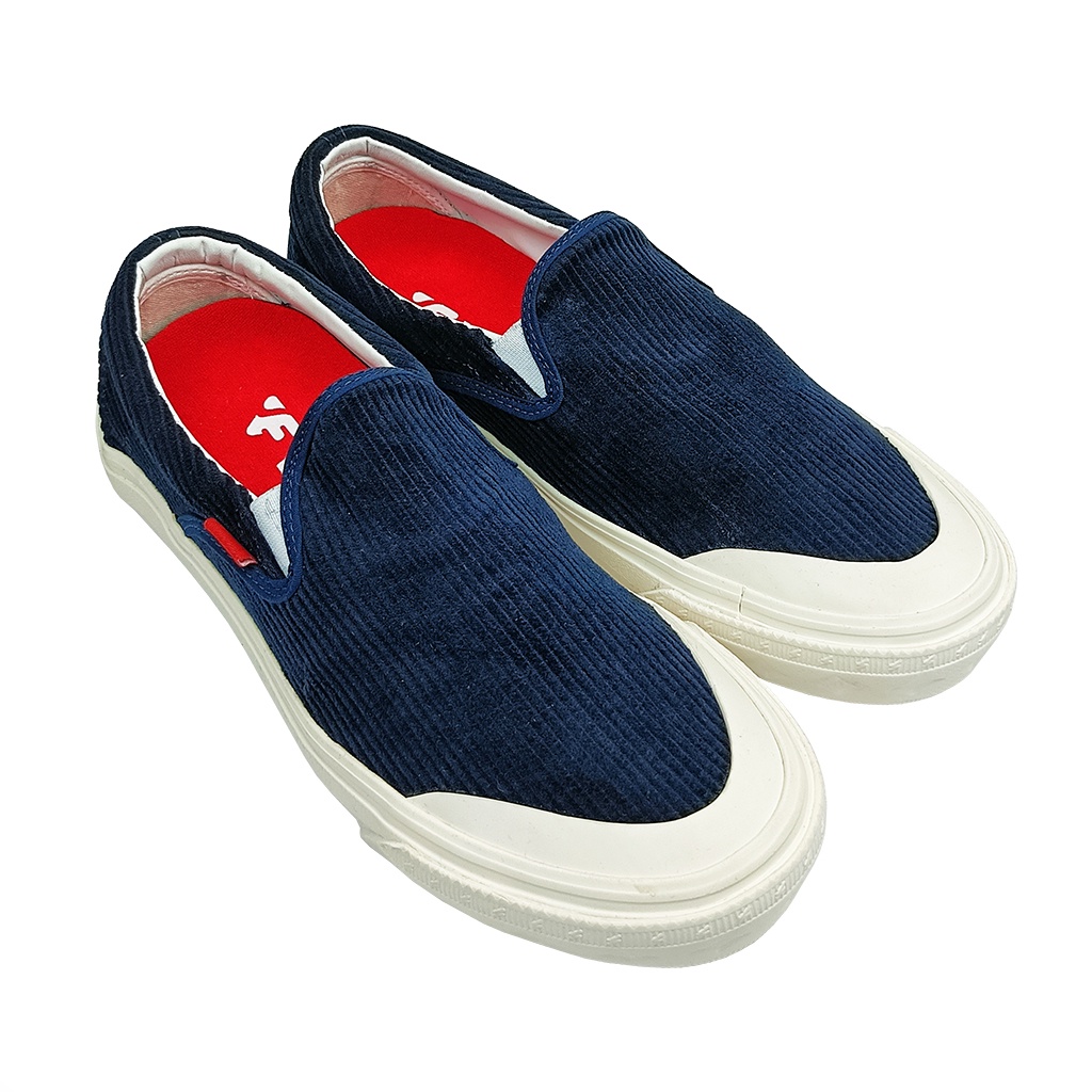 Voff - Sepatu Slip on Pria Wanita Voff Navy Edition