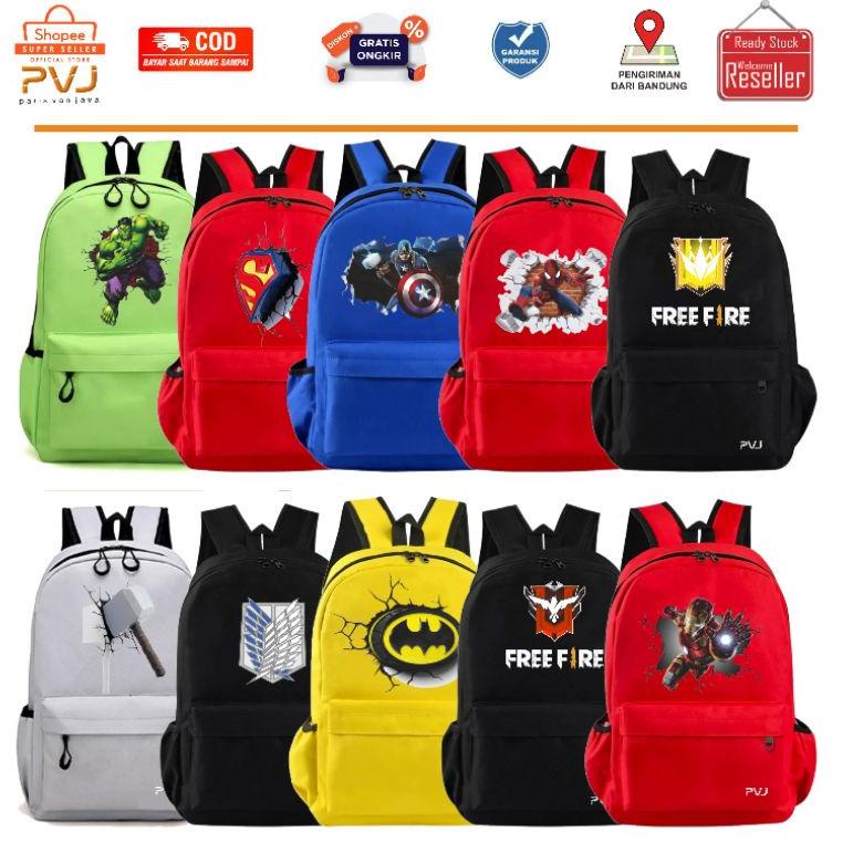 VIRAL Tas Ransel Anak Laki Laki FF