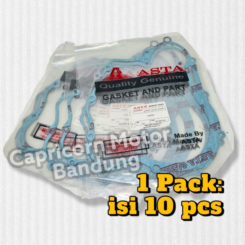 PAKING GASKET BAK BLOK KOPLING VIXION ASTA ISI 10 PACKING KANAN