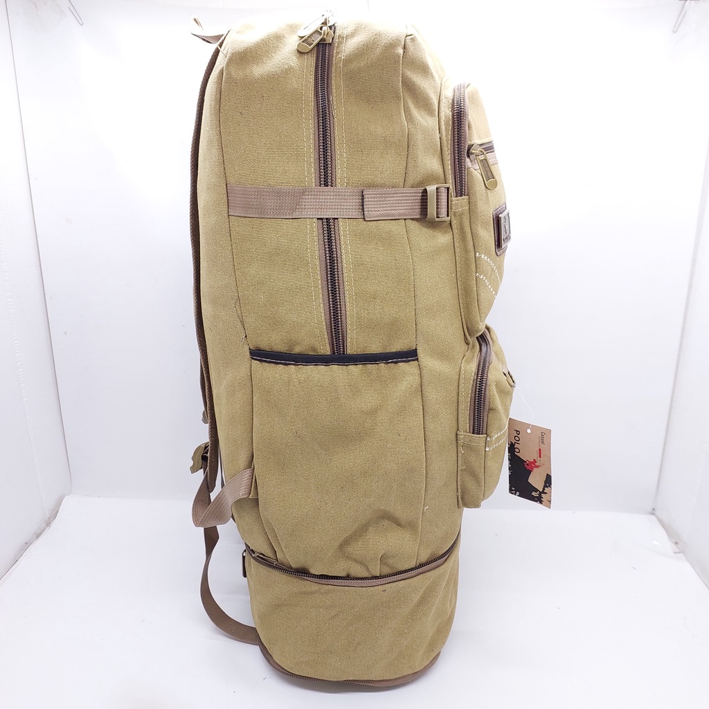 Tas Gunung Polo Power 25 INCHI BESAR MURAH KUAT ORIGINAL / TAS HIKING POLO POWER EKSPANDING 2 TINGKAT JUMBO BESAR MURAH / RANSEL HIKING POLO BAHAN KAIN KANVAS MURAH / TAS CARRIER KANVAS EKSPANDING MURAH ORIGINAL/ TAS GUNUNG JUMBO POLO POWER MURAH BARU ORI