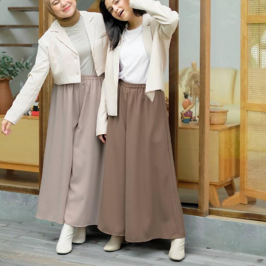 ☇ Ivy Wide Pants by Rokgaliya | kulot lebar | celana kulot ☄