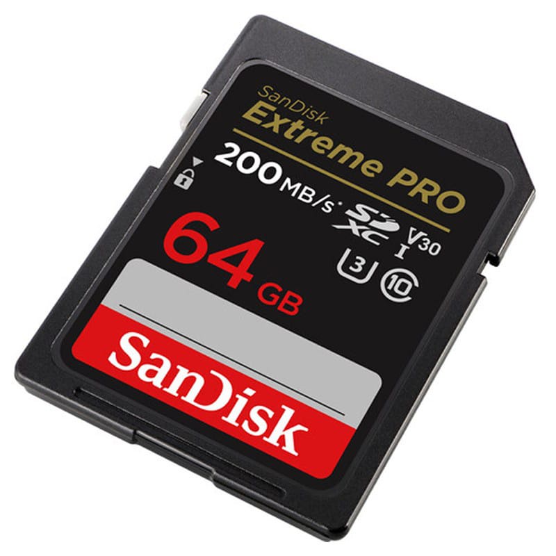 C_   SANDISK SDCARD EXTREME PRO 64GB 200MB/S CLASS 10 - SD CARD EXTREME PRO 64 GB 200 MBPS CLASS10