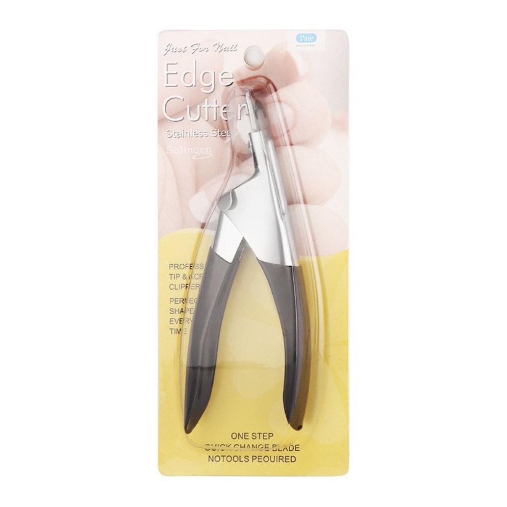 Alat Gunting Kuku Palsu Cuticle Manicure Nipper Edge Clipper Cutter Stainless steel / Nail Extension Cutter scissors Art tools Nail art clipper KU054