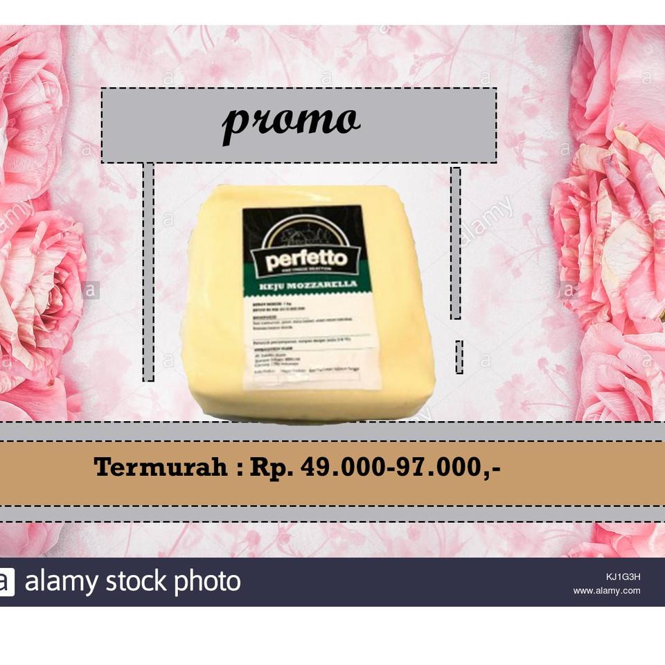 

✦ PROMO TERMURAH MOZZARELLA CHEESE - KEJU MOZARELLA / MOZARELA PERFETTO REPACK 1 KG ➮