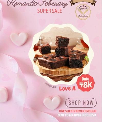 

❀ Romantic February A - FUDGY BROWNIES ✸