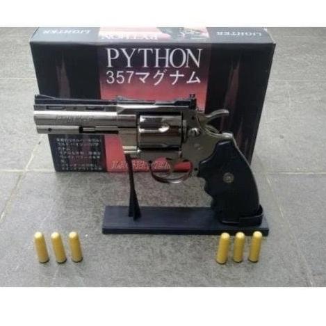 TERBAIK Korek api 357 Pistol Mirip Pistol Asli Ukuran Jumbo